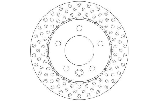 Disque de frein DF6194S TRW
