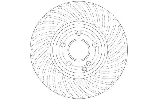Disque de frein DF6195S TRW, Image 2