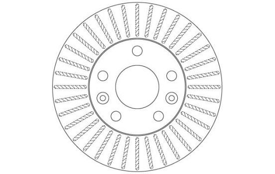 Disque de frein DF6200 TRW