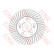 Disque de frein DF6205 TRW