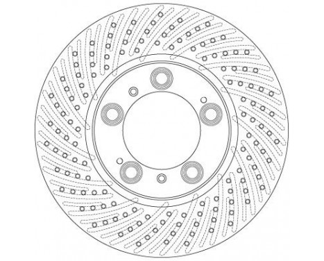 Disque de frein DF6212S TRW, Image 2