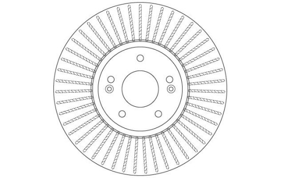 Disque de frein DF6222 TRW