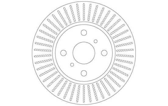 Disque de frein DF6225 TRW, Image 3