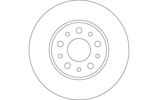 Disque de frein DF6228 TRW, Image 2