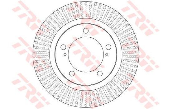 Disque de frein DF6239S TRW