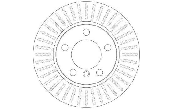 Disque de frein DF6255 TRW, Image 2
