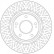 Disque de frein DF6259 TRW