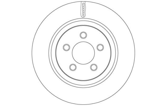 Disque de frein DF6263 TRW