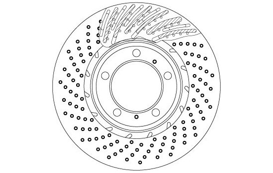 Disque de frein DF6266S TRW
