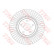 Disque de frein DF6268 TRW