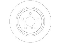 Disque de frein DF6277 TRW