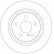 Disque de frein DF6277 TRW
