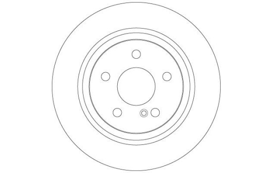 Disque de frein DF6277 TRW