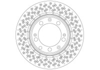 Disque de frein DF6281 TRW