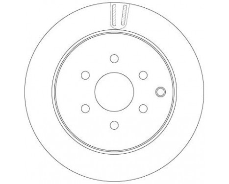 Disque de frein DF6289 TRW, Image 3