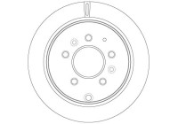 Disque de frein DF6291 TRW
