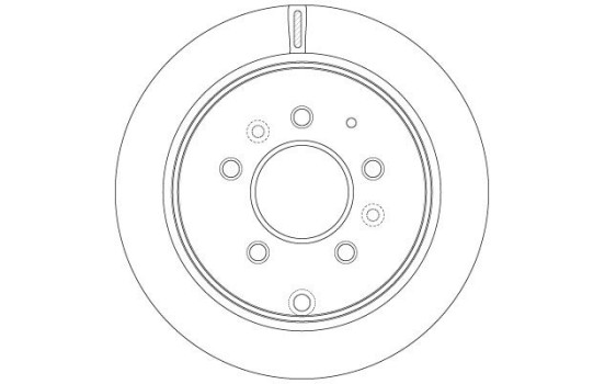 Disque de frein DF6291 TRW