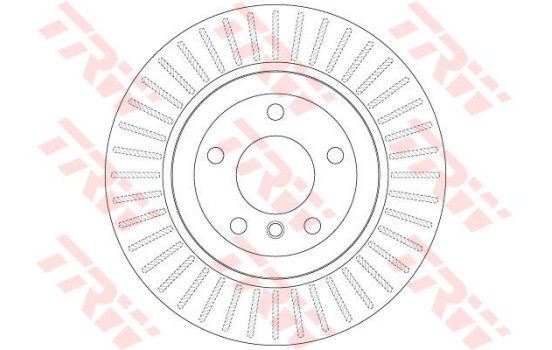 Disque de frein DF6299 TRW