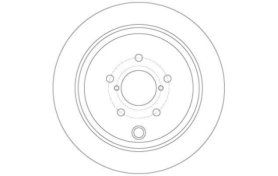 Disque de frein DF6306 TRW, Image 2