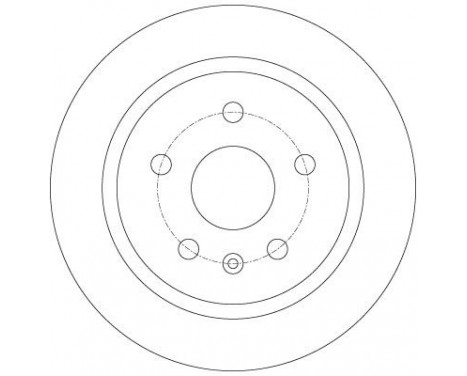 Disque de frein DF6312 TRW, Image 4