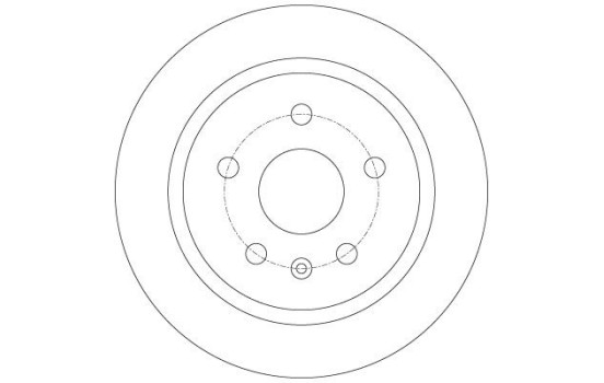 Disque de frein DF6312 TRW, Image 4