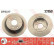 Disque de frein DF6317 TRW