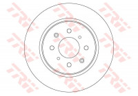 Disque de frein DF6318 TRW