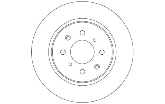 Disque de frein DF6318 TRW, Image 3