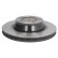 Disque de frein DF6321S TRW