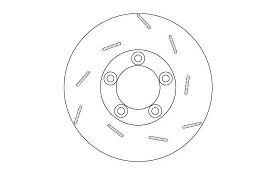 Disque de frein DF6321S TRW, Image 3