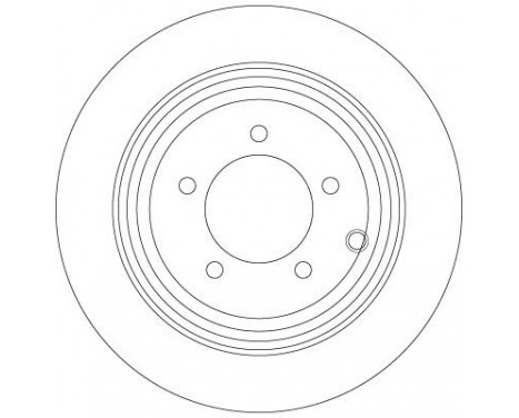 Disque de frein DF6326 TRW, Image 2