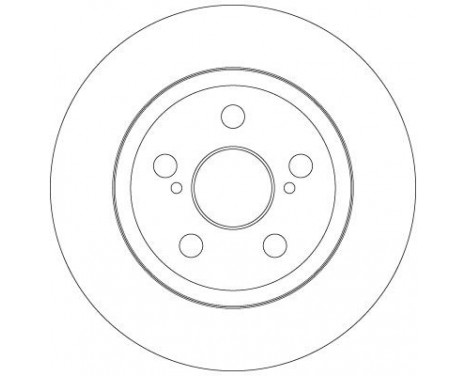 Disque de frein DF6331 TRW, Image 3