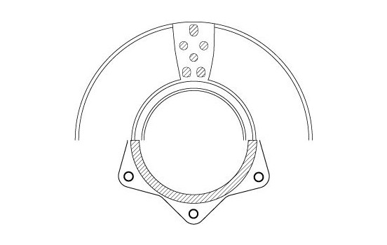 Disque de frein DF6333S TRW, Image 2