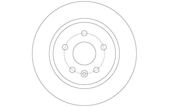 Disque de frein DF6340 TRW, Image 2