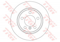 Disque de frein DF6353 TRW