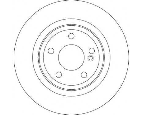 Disque de frein DF6358 TRW, Image 2