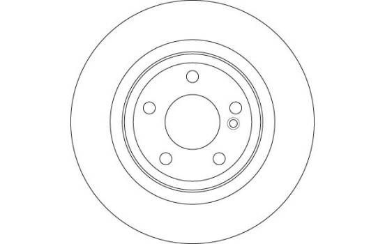 Disque de frein DF6358 TRW, Image 2
