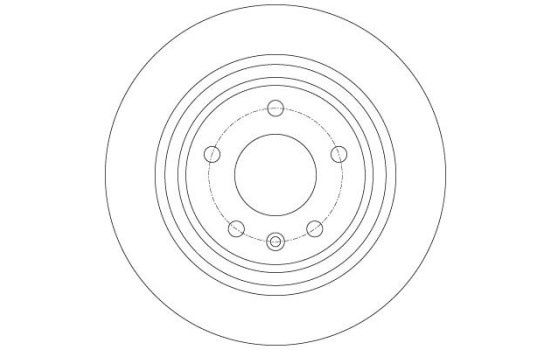 Disque de frein DF6363 TRW, Image 3