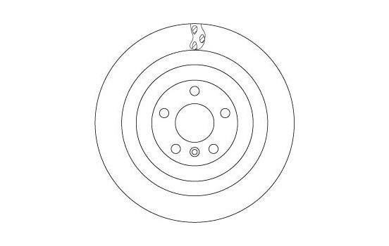 Disque de frein DF6365S TRW, Image 2