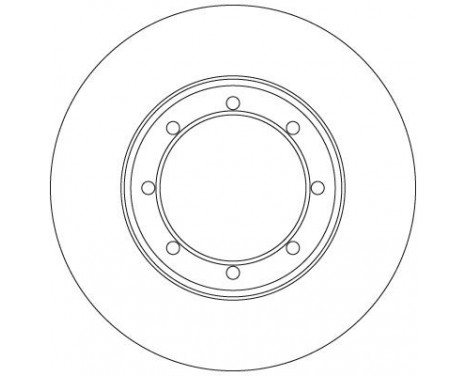 Disque de frein DF6372 TRW, Image 3