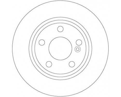 Disque de frein DF6376 TRW, Image 4