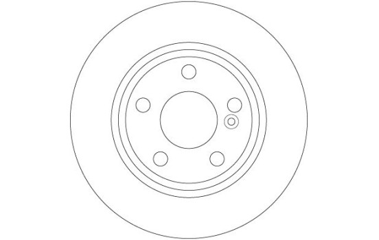 Disque de frein DF6376 TRW, Image 4