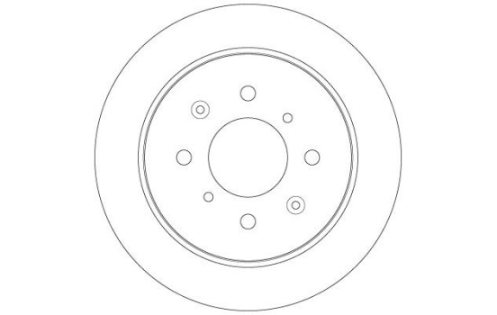 Disque de frein DF6378 TRW, Image 2