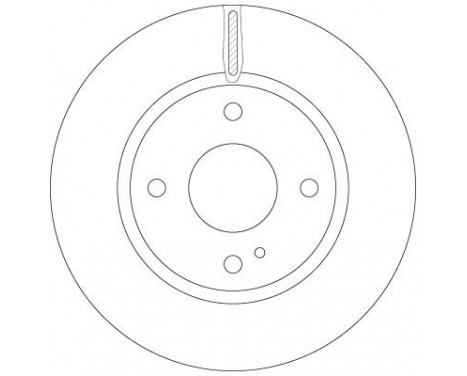 Disque de frein DF6399 TRW, Image 4