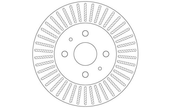 Disque de frein DF6407 TRW, Image 2
