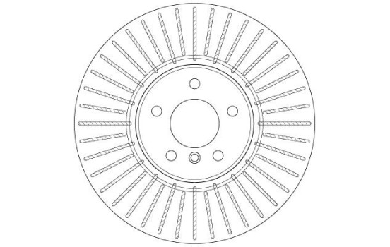 Disque de frein DF6408S TRW, Image 3