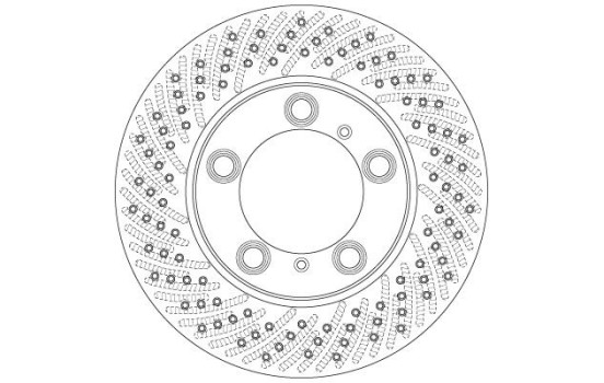 Disque de frein DF6413S TRW, Image 3
