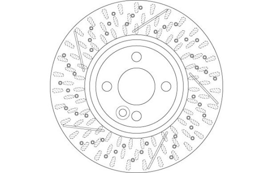 Disque de frein DF6422 TRW, Image 3