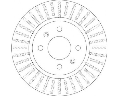 Disque de frein DF6431 TRW, Image 2