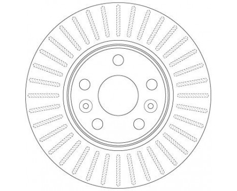 Disque de frein DF6448 TRW, Image 3